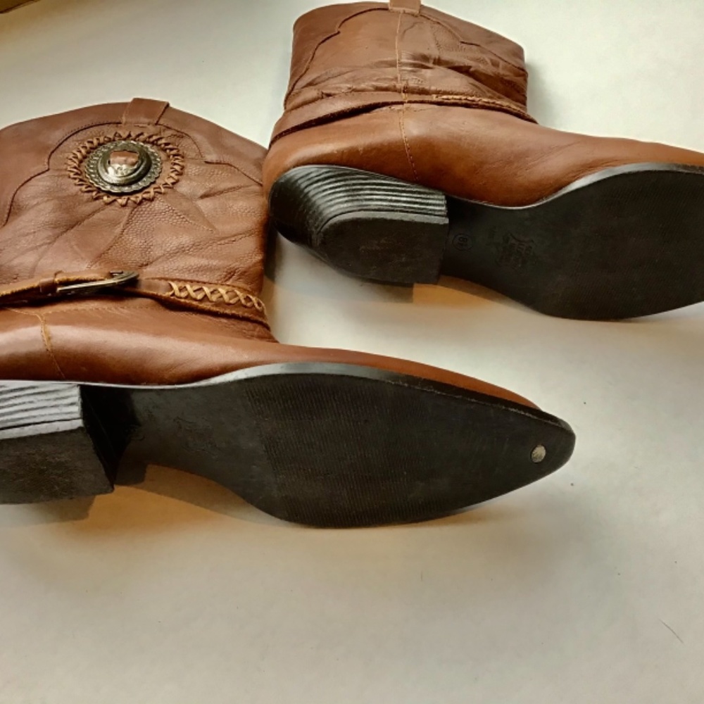 Vintage Leather Boots - Picture 6 of 6